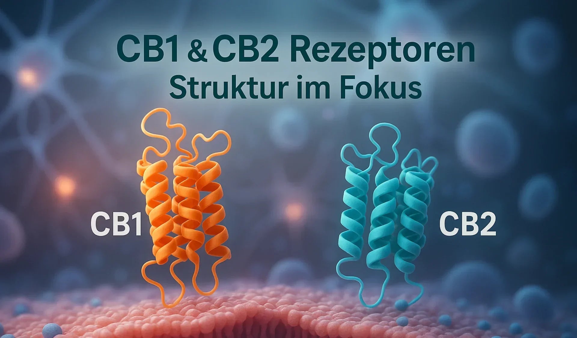 CB1 & CB2 Cannabinoid-Rezeptoren des Endocannabinoid-System
