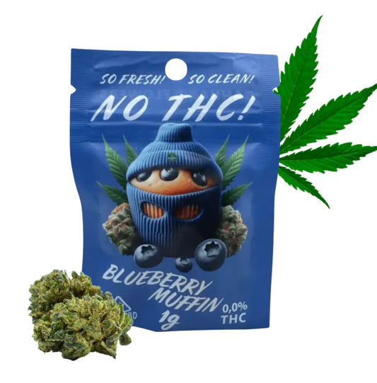 Sweedbar Blueberry Muffin CBD Blüten KANNOBA 
