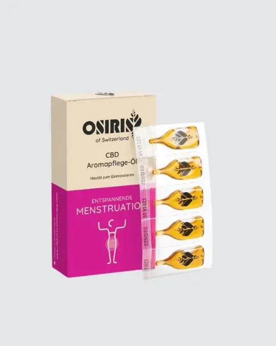 Osiris Entspannende Menstruation CBD Aromapflegeöl zur Linderung von Menstruationsbeschwerden