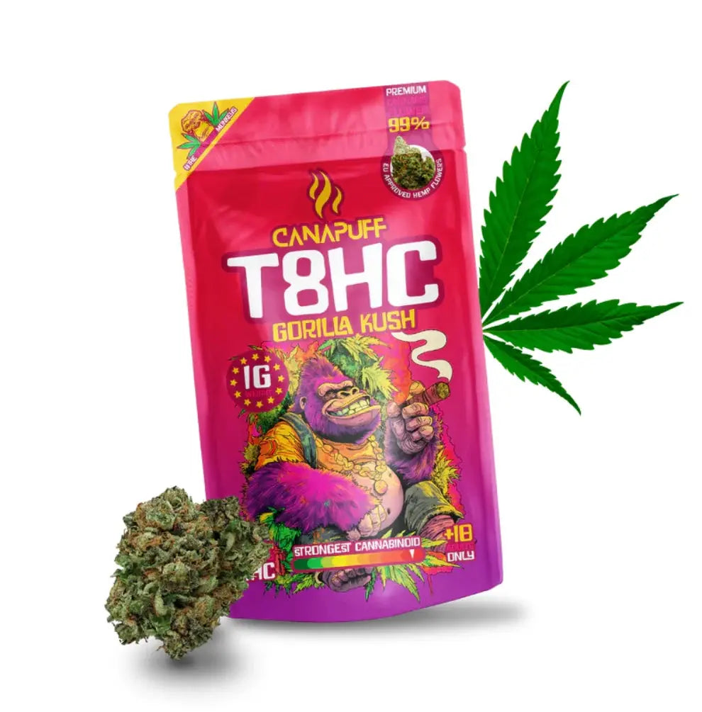 T8HC Blüten Gorilla Kush 99% - Canapuff