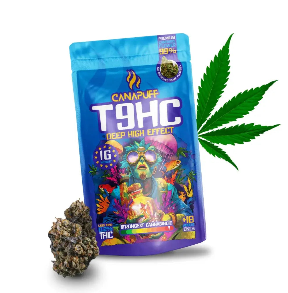 Canapuff T9HC Blüten Deep 99% tropische Früchte florales Aroma 1g 3g 5g kaufen KANNOBA