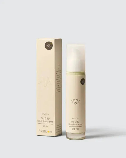 Bio CBD Gesichtscreme
vitalize von BioBloom kaufen