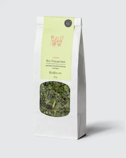 BioBloom Bio Frauentee „women“ – 35 g Hanf-Kräutertee
