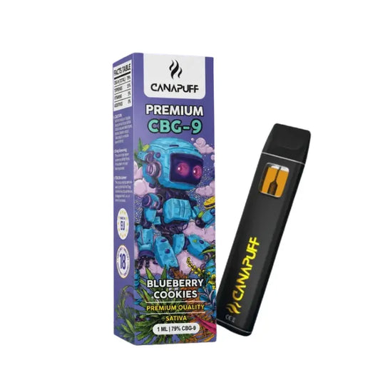 Canapuff CBG9 Vape Blueberry Cookies 79% 1ml kaufen bei KANNOBA