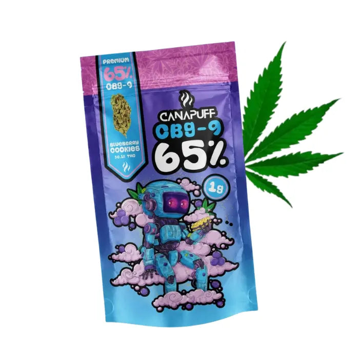 CBG9 Blüten Blueberry Cookie 65% von Canapuff kaufen bei Kannoba.com