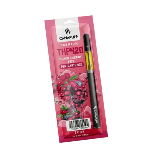 Canapuff THP420 Pen+Kartusche Black Cherry Fizz 79%