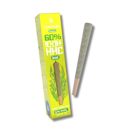 Super Lemon Haze 60% 10-OH-HHC Joint 2g von Canapuff