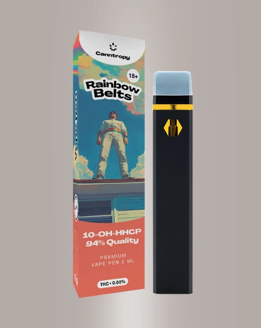 Canntropy 10-OH-HHCP Vape Pen Rainbow Belts 94% Qualität, 2 ml