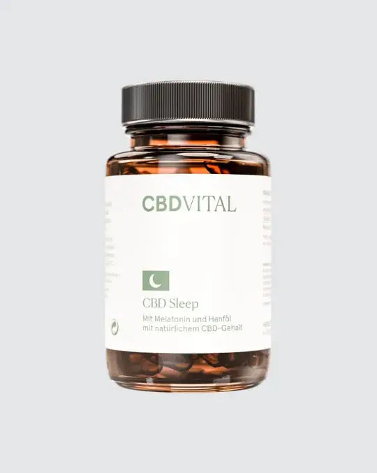 CBD Sleep Kapseln Melatonin Dose 60 Stück – CBD Vital