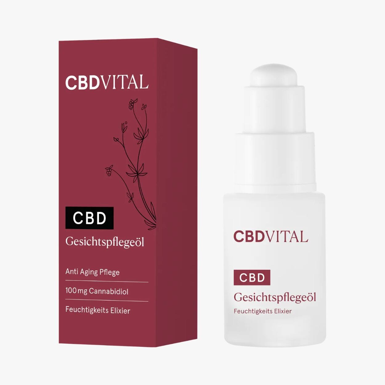 Gesichtspflegeöl CBD Vital Anti Aging Pflege