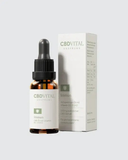 CBD VITAL – Ursprung IMMUN – CBD Öl (500mg) – 20ml