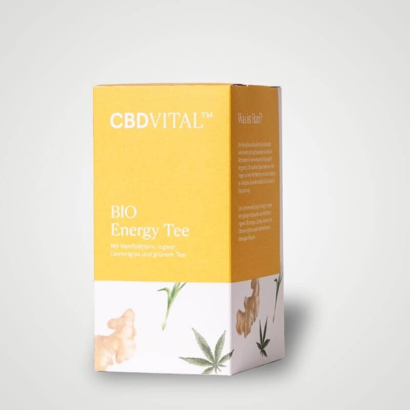 CBD Vital BIO Energy Tee mit Zitronengras 