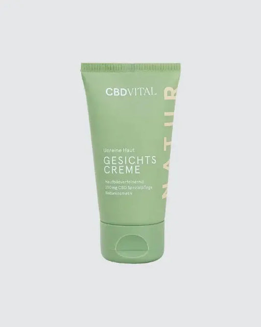 CBD VITAL – CBD Gesichtscreme- Unreine Haut (200mg) CBD – 50ml