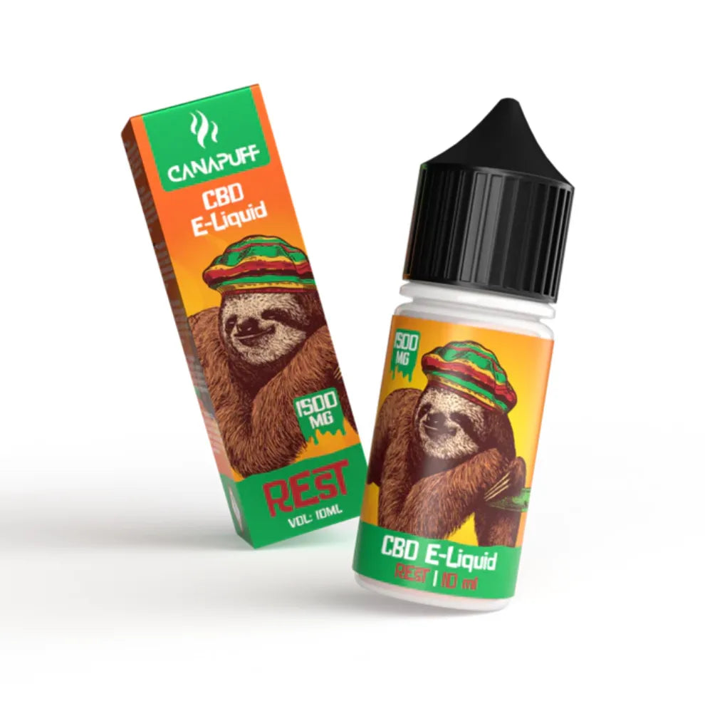 Canapuff CBD Liquid Rest 1500mg 10ml Flasche KANNOBA kaufen