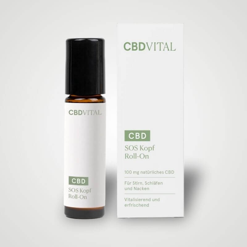 CBD SOS Kopf Roll-On – CBD Vital - Natürliche Hilfe bei Spannungen & Kopfschmerzen