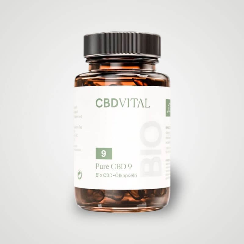 CBD Vital PURE BIO CBD 9 (5%) Kapseln