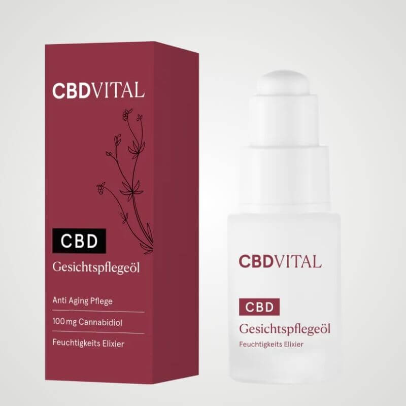 CBD Gesichtspflegöl Anti Aging Pflege von CBD Vital