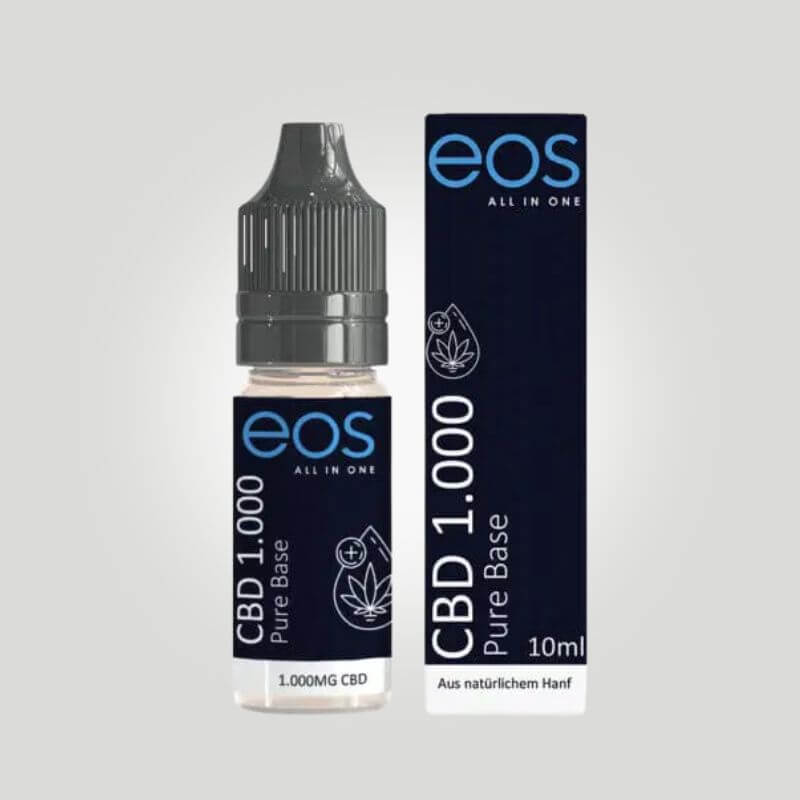 eos Pure Base CBD E-Liquid 1.000mg – 10ml Flasche