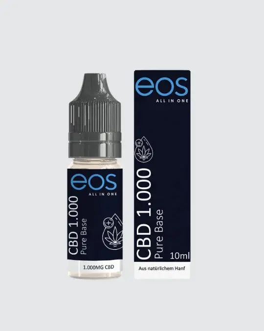eos Pure Base CBD Liquid 1.000mg CBD – 10ml 