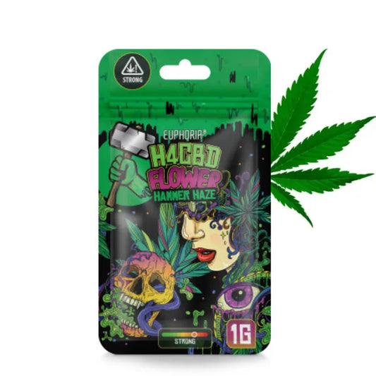 Euphoria H4CBD Blüten Hammer Haze 40%, 1 g Packung