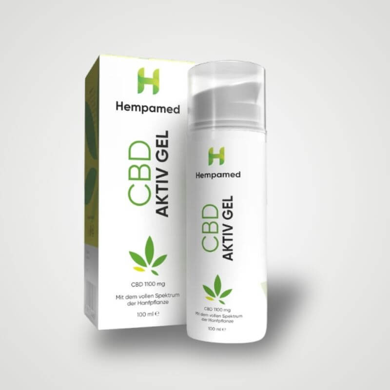 CBD Aktiv Gel von Hempamed 100ml