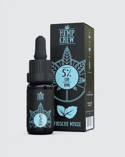 Hemp Crew CBD Öl „Frische Minze“ 5%