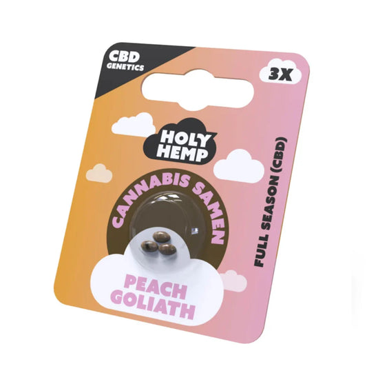 Peach Goliath CBD Samen feminisiert KANNOBA kaufen Verpackung
