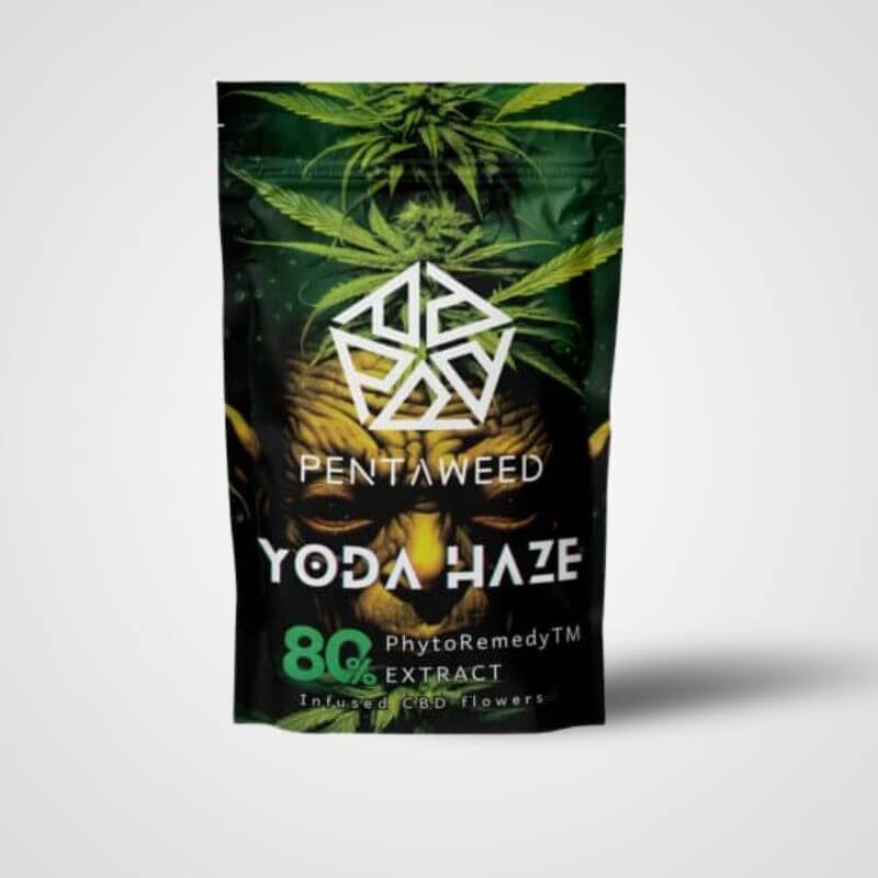 Pentaweed Yoda Haze 80% Blüten Extrakt Verpackung