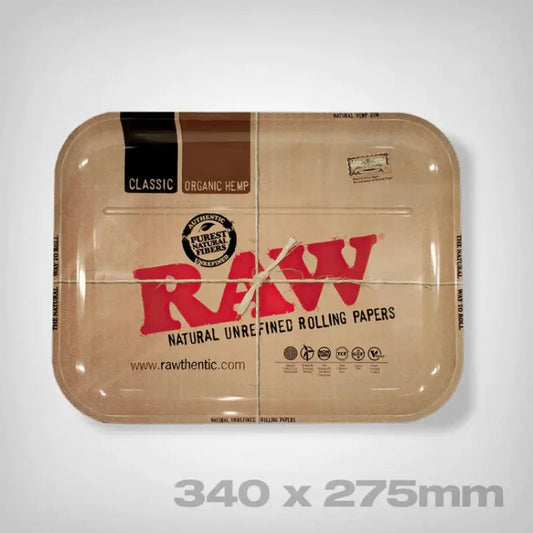RAW Metal Rolling Tray - Size L