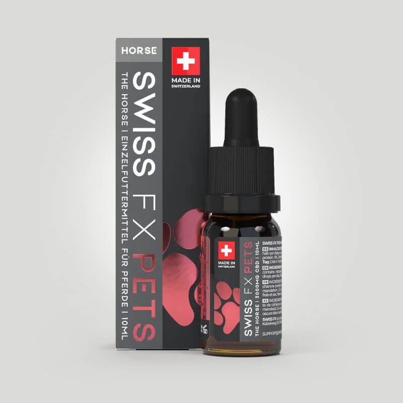 SWISS FX CBD Öl für Pferde mit 30% CBD