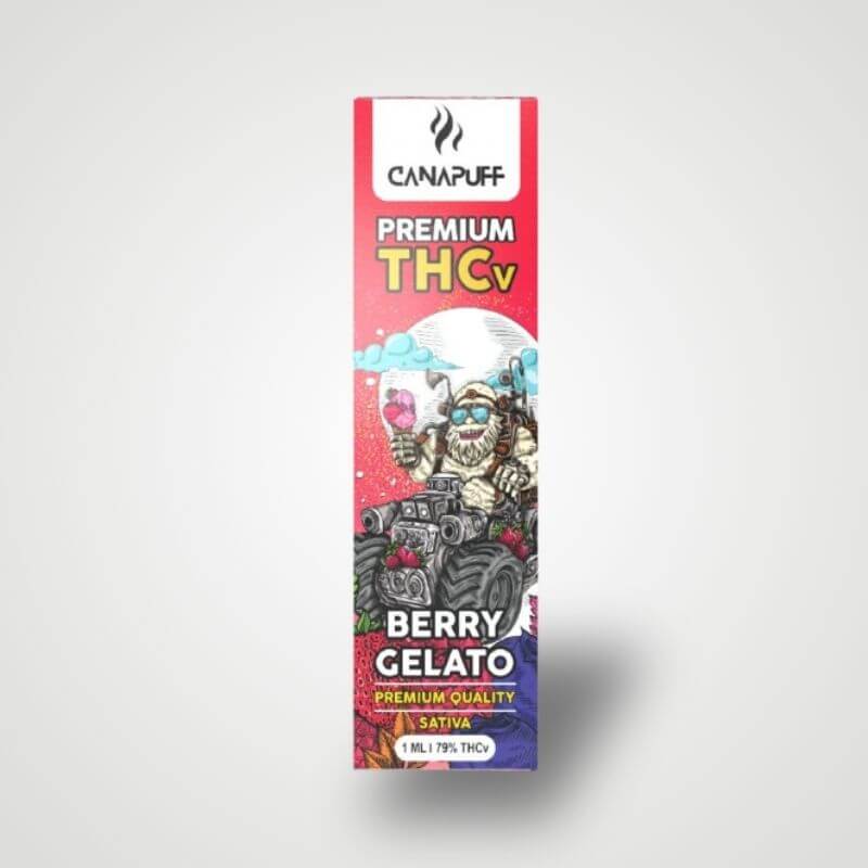 THCV Vape Pen Berry Gelato 79%