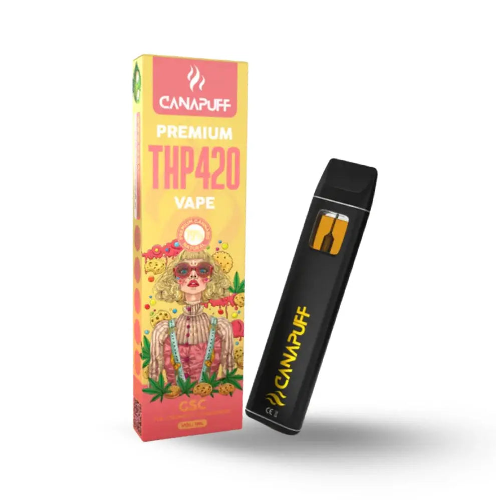 Canapuff THP420 Vape GSC 79% 1ml Einweg Vape Girl Scout Cookies Kush-Aroma laborgeprüft