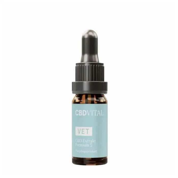CBD Vital VET CBD 5 Extrakt, 10-ml-Flasche mit Pipette